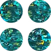Holographic Sky Blue